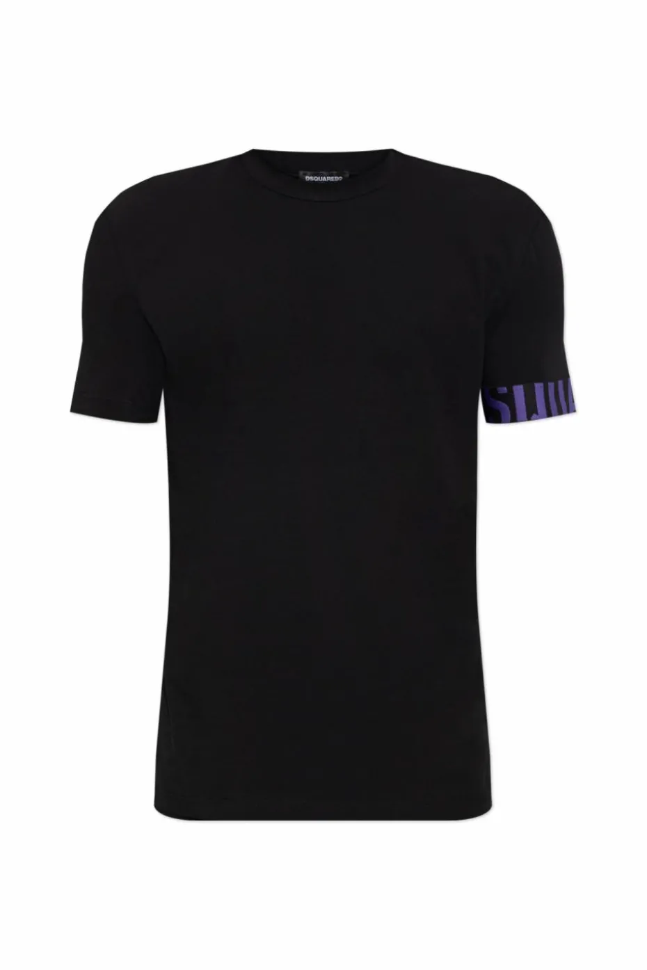 Dsquared2 CZARNY T-shirt z kolekcji `Underwear`