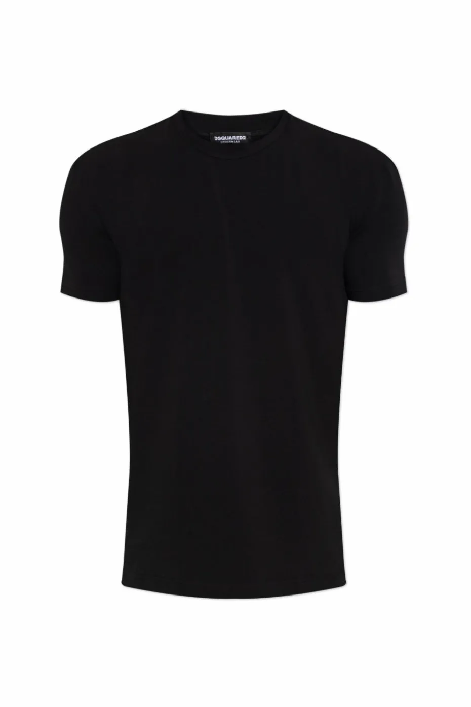 Dsquared2 CZARNY T-shirt z kolekcji `Underwear`