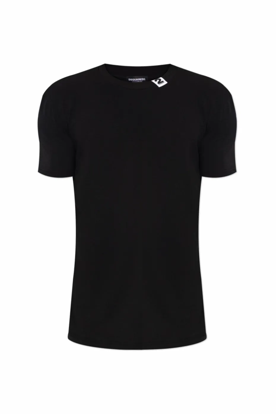 Dsquared2 CZARNY T-shirt z kolekcji `Underwear`