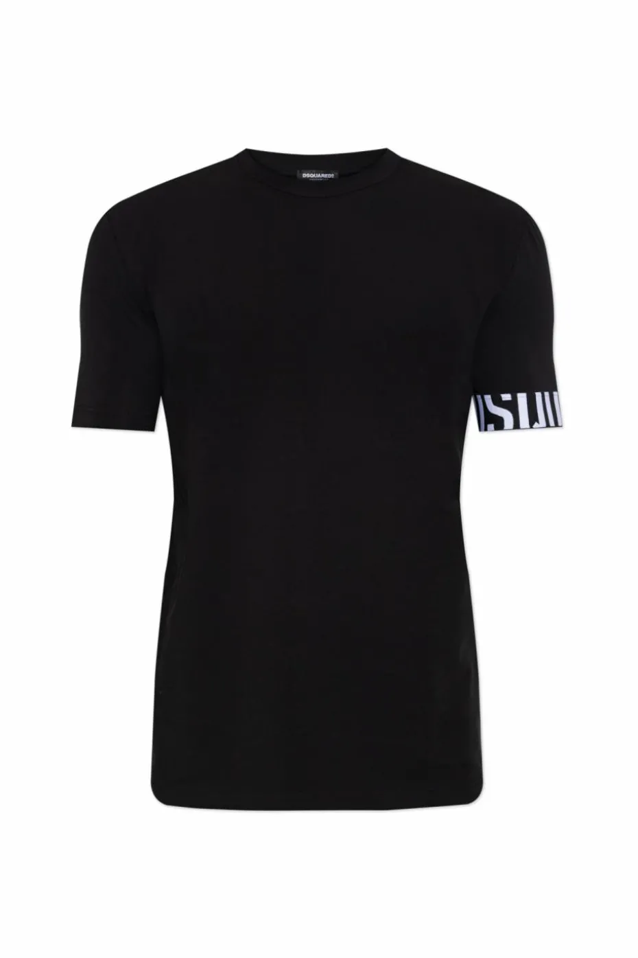 Dsquared2 CZARNY T-shirt z kolekcji `Underwear`