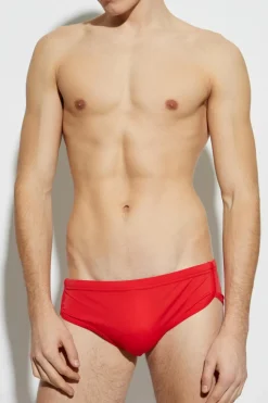 Dsquared2 CZERWONY Slipy kąpielowe