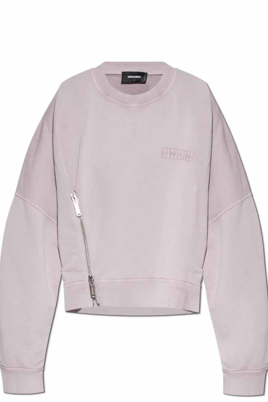 Dsquared2 FIOLETOWY Bluza z logo