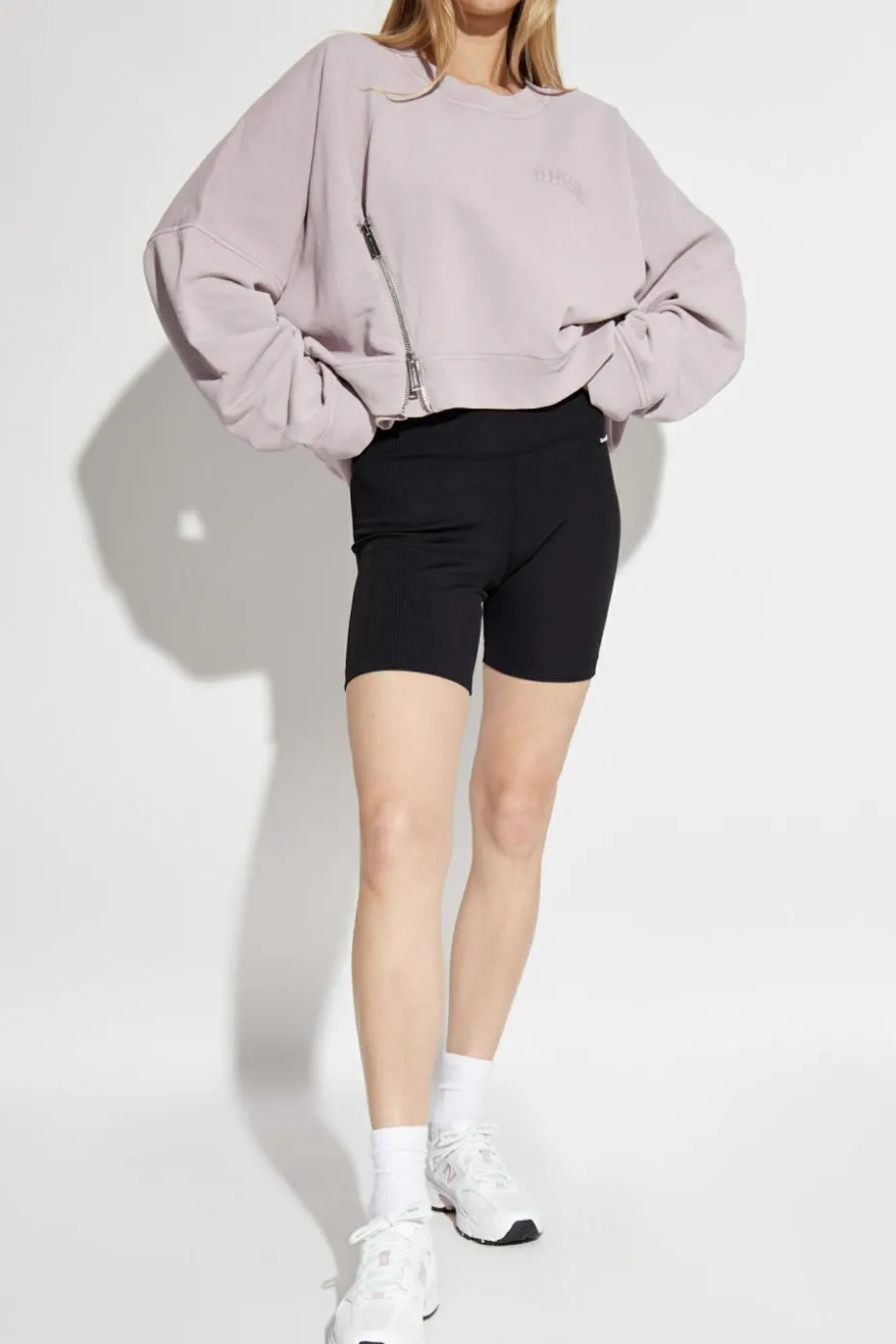 Dsquared2 FIOLETOWY Bluza z logo