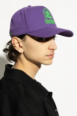 Dsquared2 FIOLETOWY Czapka kapsuła 'Invicta'