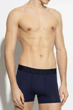 Dsquared2 GRANATOWY Bokserki z logo