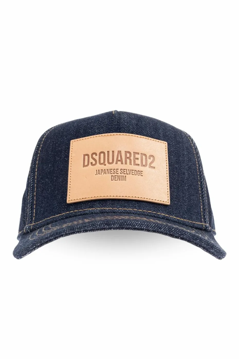 Dsquared2 GRANATOWY Czapka z daszkiem
