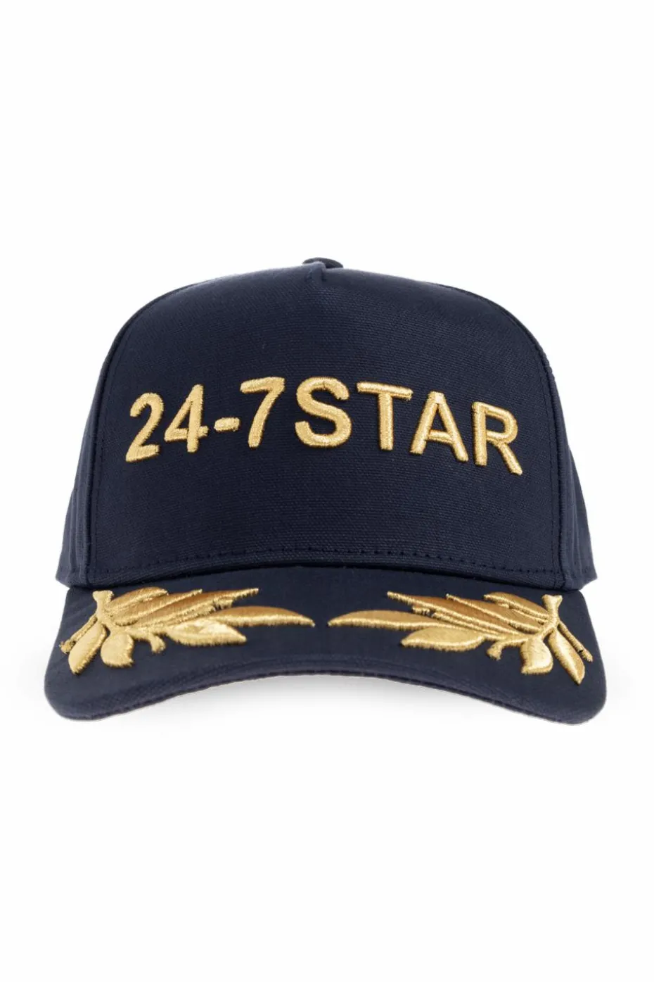 Dsquared2 GRANATOWY Czapka z daszkiem