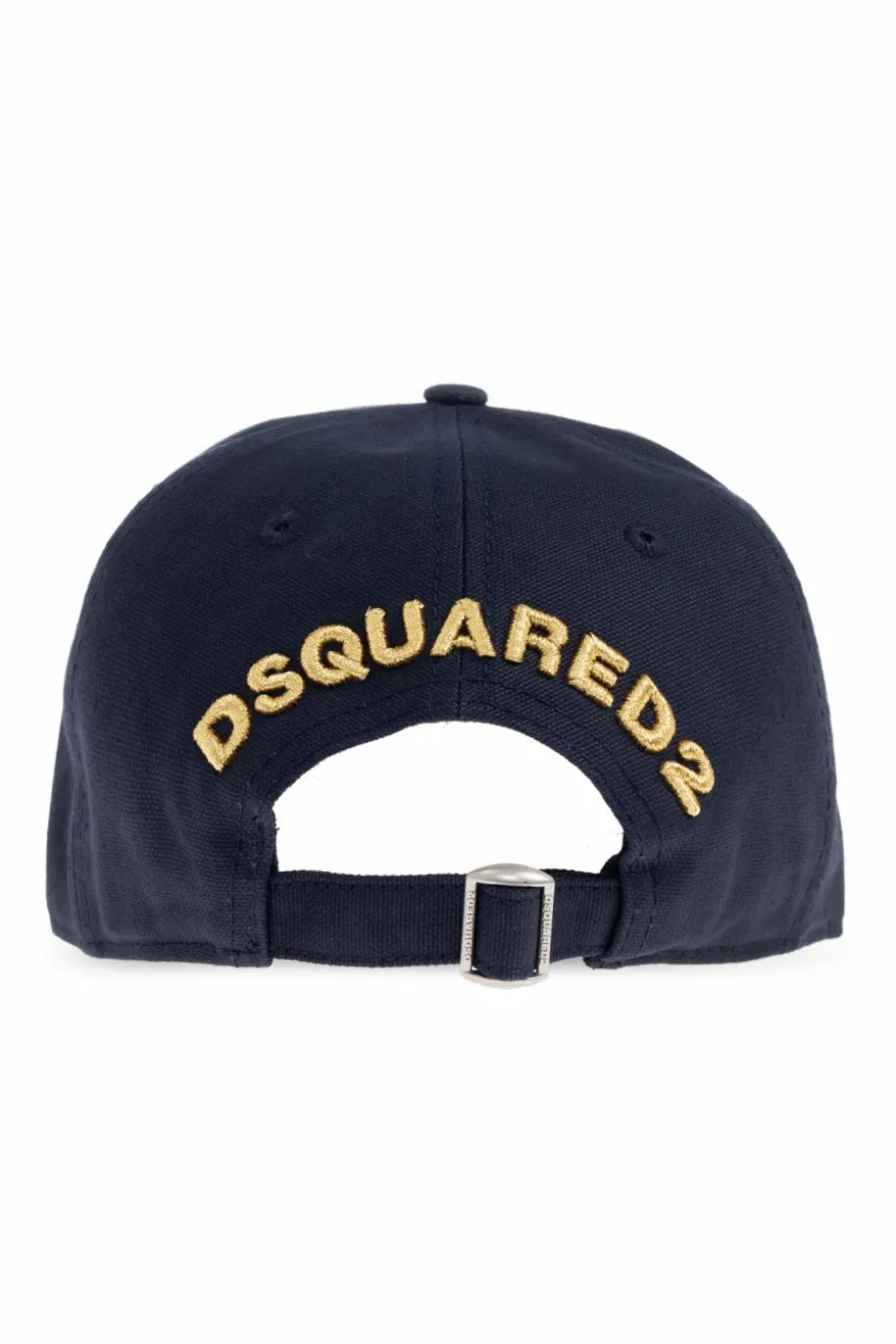 Dsquared2 GRANATOWY Czapka z daszkiem