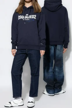 Dsquared2 GRANATOWY DSQUARED2 X VITKAC X ROSENBERG