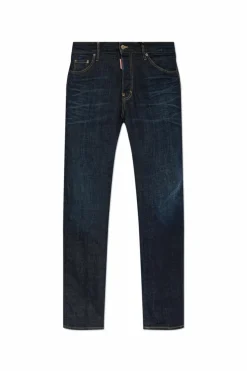 Dsquared2 GRANATOWY Jeansy `Cool Guy`