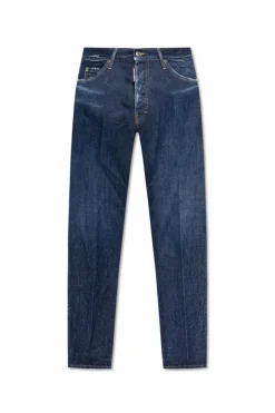 Dsquared2 GRANATOWY Jeansy `Cool Guy`