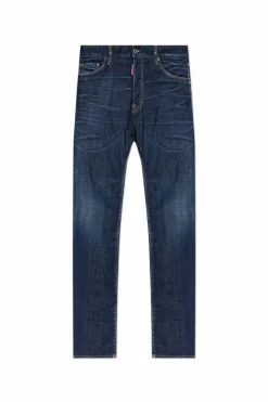 Dsquared2 GRANATOWY Jeansy `Cool Guy`