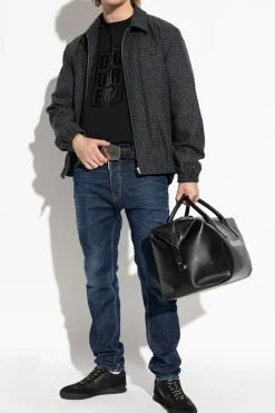 Dsquared2 GRANATOWY Jeansy `Cool Guy`