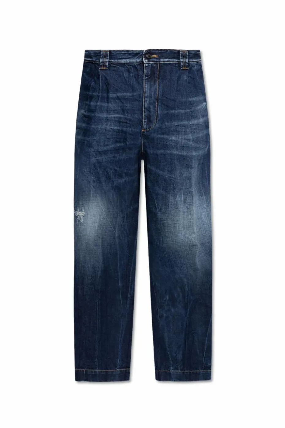 Dsquared2 GRANATOWY Jeansy `Be Cool Be Nice`