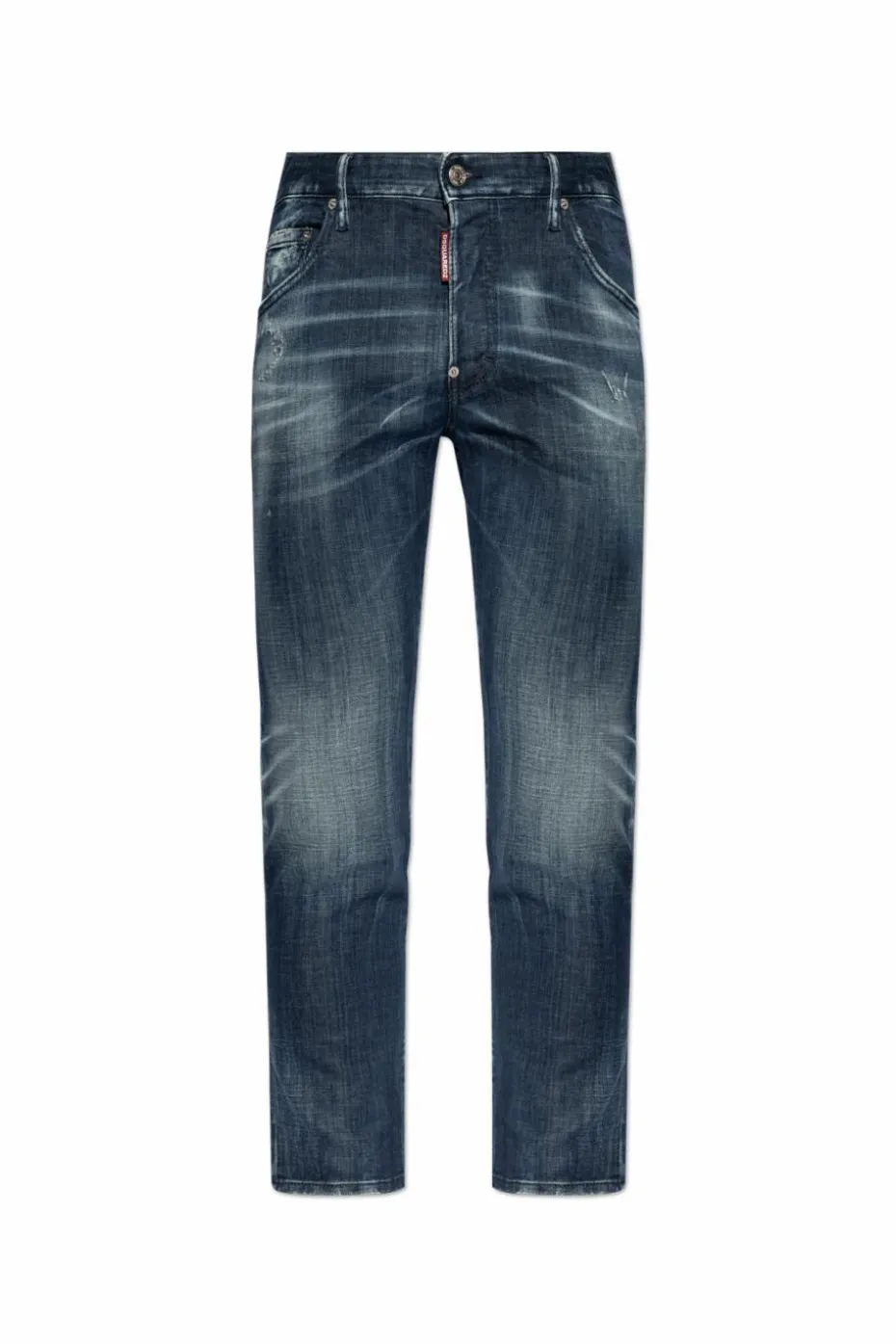 Dsquared2 GRANATOWY Jeansy `Cool Guy`