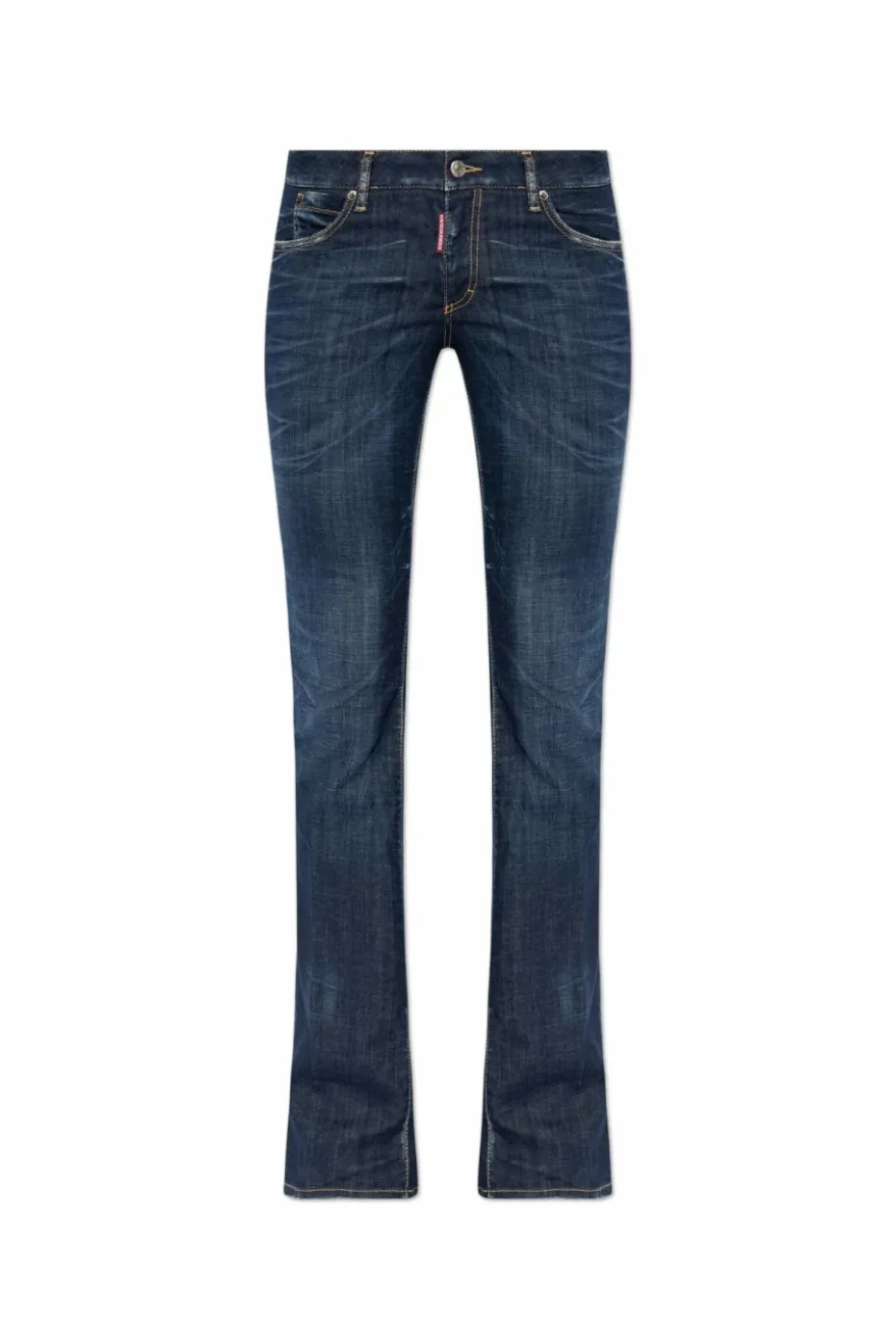 Dsquared2 GRANATOWY Jeansy `Flare`
