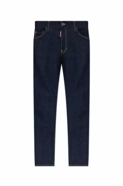 Dsquared2 GRANATOWY Jeansy `Cool Guy`