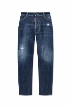 Dsquared2 GRANATOWY Jeansy `Cool Guy`