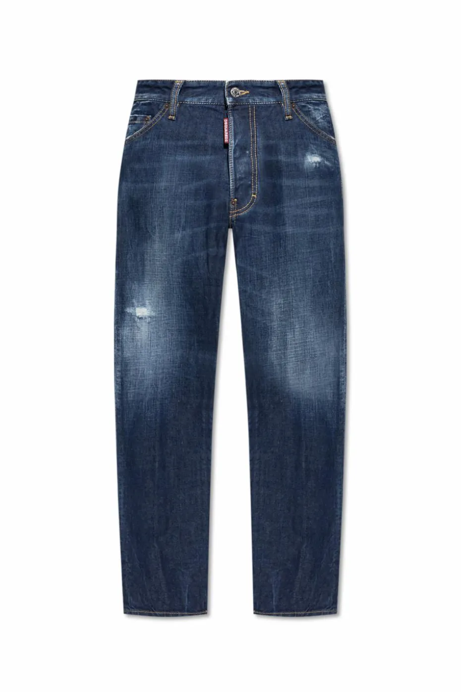 Dsquared2 GRANATOWY Jeansy `Cool Guy`