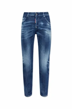 Dsquared2 GRANATOWY Jeansy `Cool Girl`