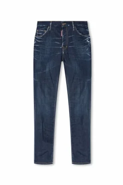 Dsquared2 GRANATOWY Jeansy ‘Cool Guy’