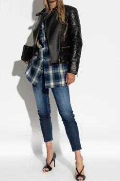 Dsquared2 GRANATOWY Jeansy `Jennifer`