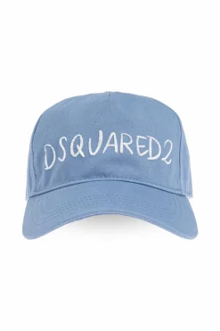 Dsquared2 jasnoniebieski Czapka z daszkiem