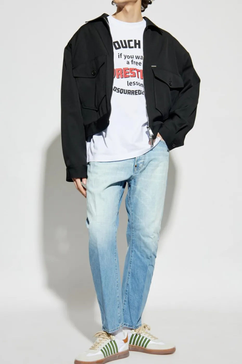 Dsquared2 jasnoniebieski Jeansy `Bro`