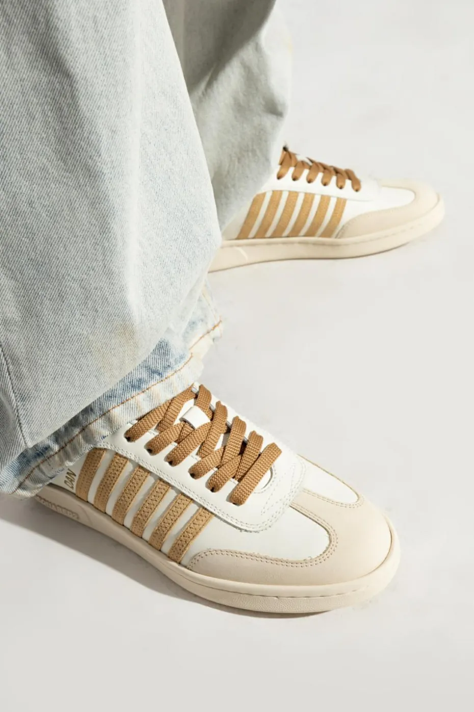 Dsquared2 kremowy Buty sportowe `Boxer`