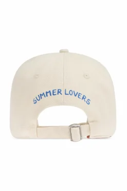 Dsquared2 kremowy Czapka z daszkiem kapsuła `Summer Lovers`