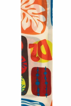 Dsquared2 MULTIKOLOR Jedwabna apaszka kapsuła `Summer Lovers`