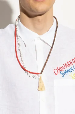 Dsquared2 MULTIKOLOR Naszyjnik kapsuła `Summer Lovers`