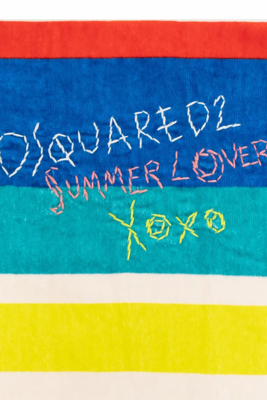 Dsquared2 MULTIKOLOR Ręcznik plażowy kapsuła 'Summer Lovers'