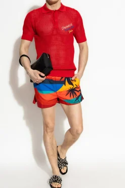 Dsquared2 MULTIKOLOR Szorty kąpielowe kapsuła `Summer Lovers`