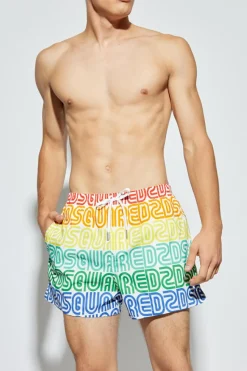 Dsquared2 MULTIKOLOR Szorty kąpielowe