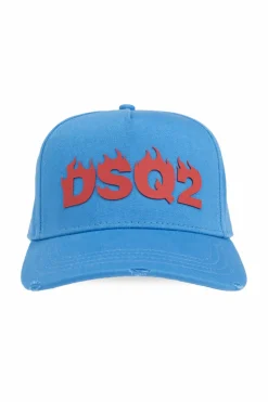 Dsquared2 NIEBIESKI Czapka z daszkiem