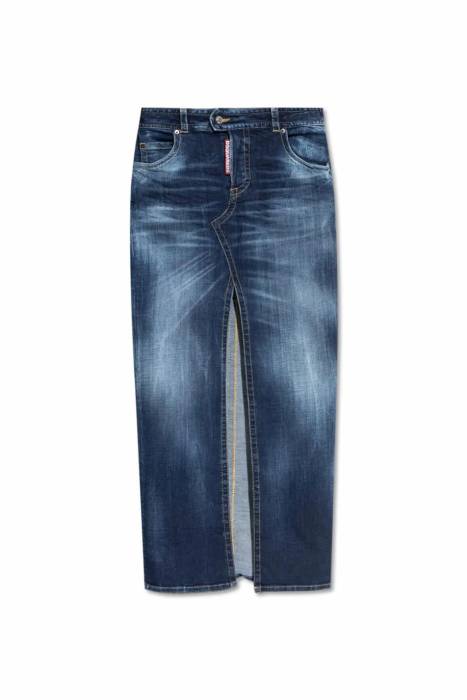 Dsquared2 NIEBIESKI Jeansowa spódnica