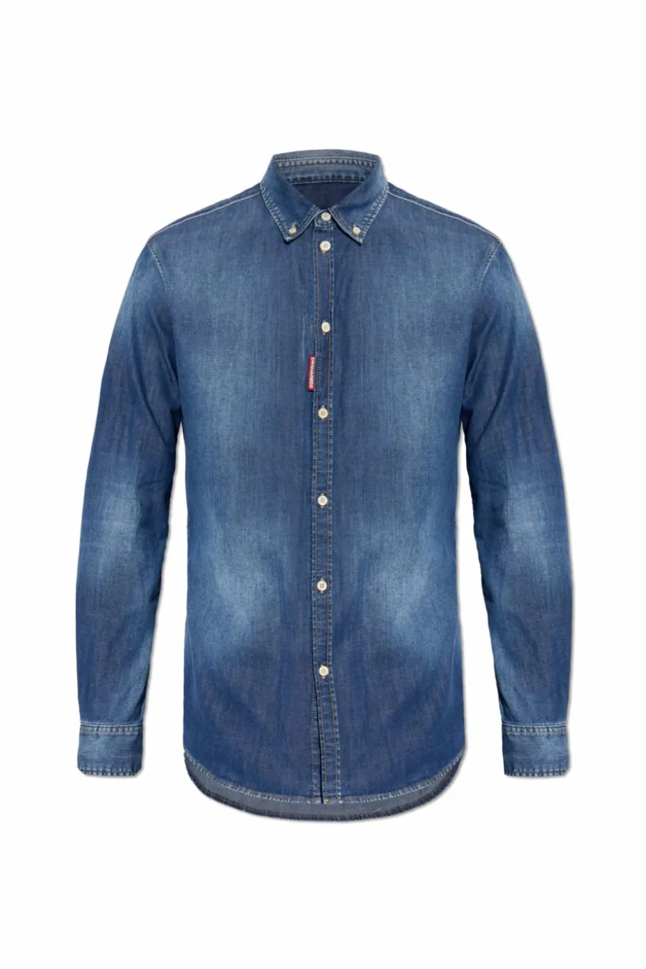 Dsquared2 NIEBIESKI Jeansowa koszula