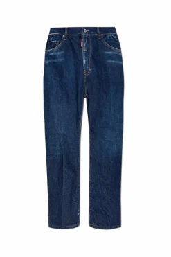 Dsquared2 NIEBIESKI Jeansy `Dan`s Big Brother`