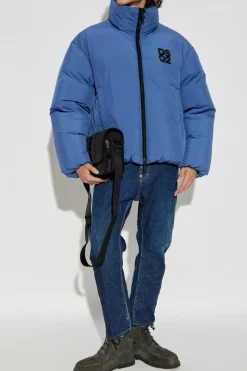 Dsquared2 NIEBIESKI Jeansy `Dan`s Big Brother`