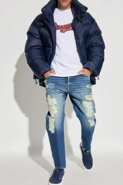 Dsquared2 NIEBIESKI Jeansy `Bro`