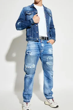 Dsquared2 NIEBIESKI Jeansy `London Bro`