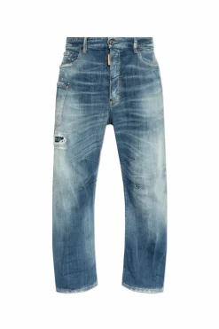 Dsquared2 NIEBIESKI Jeansy `Kawaii`