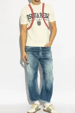 Dsquared2 NIEBIESKI Jeansy `Kawaii`
