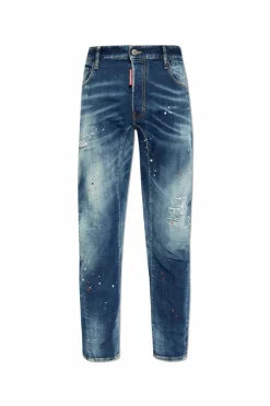 Dsquared2 NIEBIESKI Jeansy `Tidy Biker`