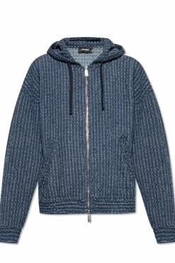 Dsquared2 NIEBIESKI Kurtka z kapturem
