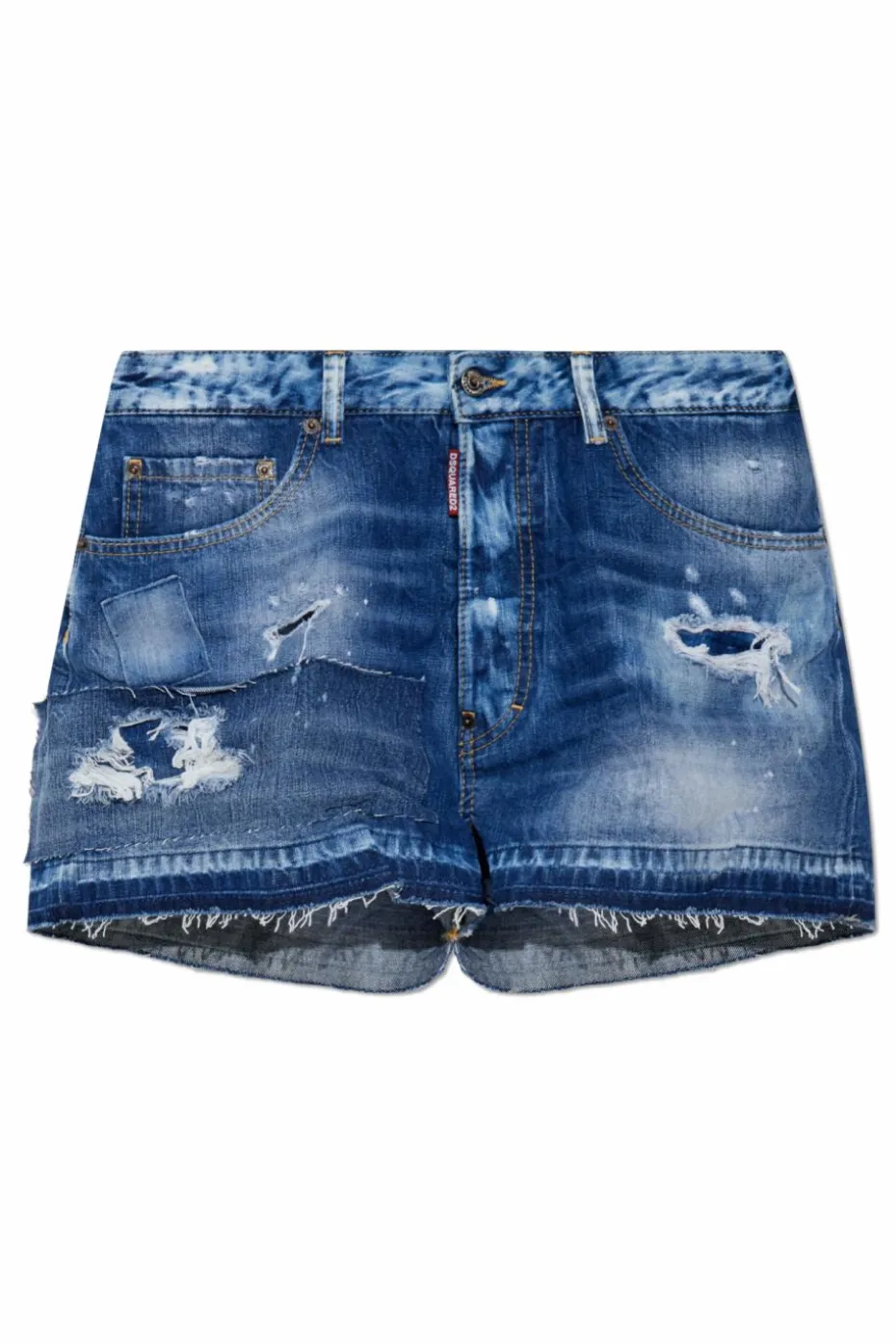 Dsquared2 NIEBIESKI Szorty `Baggy`