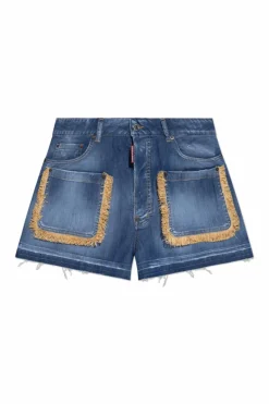 Dsquared2 NIEBIESKI Szorty kapsuła `Summer Lovers`