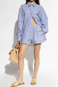 Dsquared2 NIEBIESKI Szorty kapsuła `Summer Lovers`