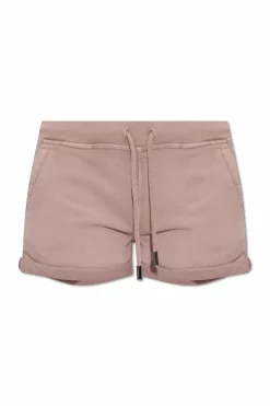 Dsquared2 RÓŻOWY Bawełniane szorty